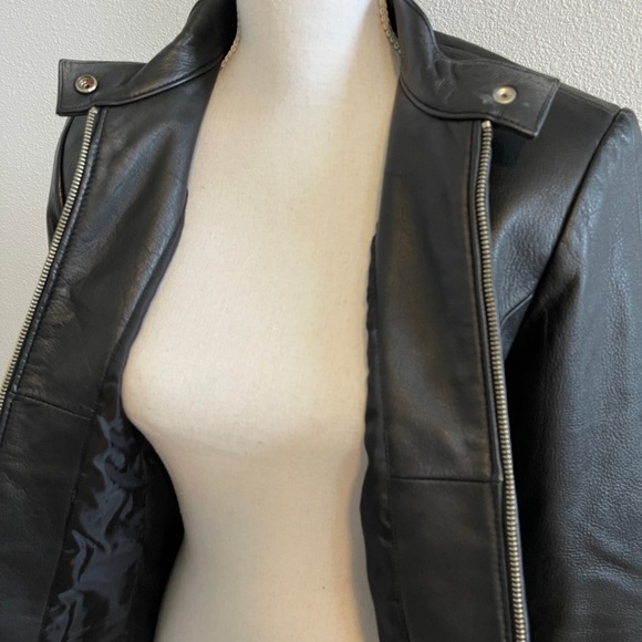 Black Leather Jacket - Picture 4 of 11